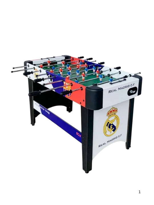 Стольный футбол Real Barca, для взрослых и детей, размер 120x80x61
