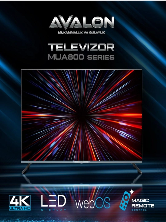 Телевизор Avalon 32 HD, 43, 50, 55, 65 MUA800 4K Ultra HD - 