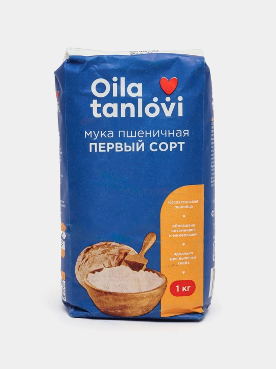 Oila Tanlovi birinchi navli bug'doy uni, 1 kg