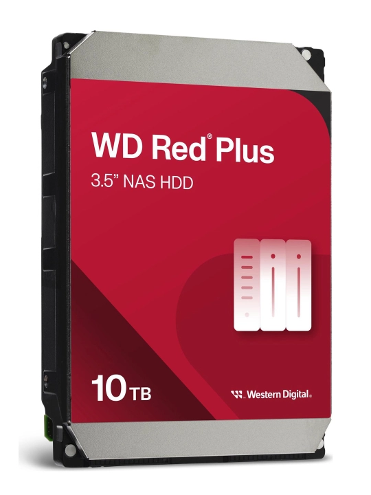 WD Red Plus 12TB NAS HDD — Qattiq disk HDD, Hard drive disk