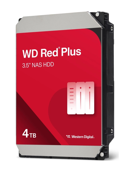 WD Red Plus 12TB NAS HDD — Qattiq disk HDD, Hard drive disk