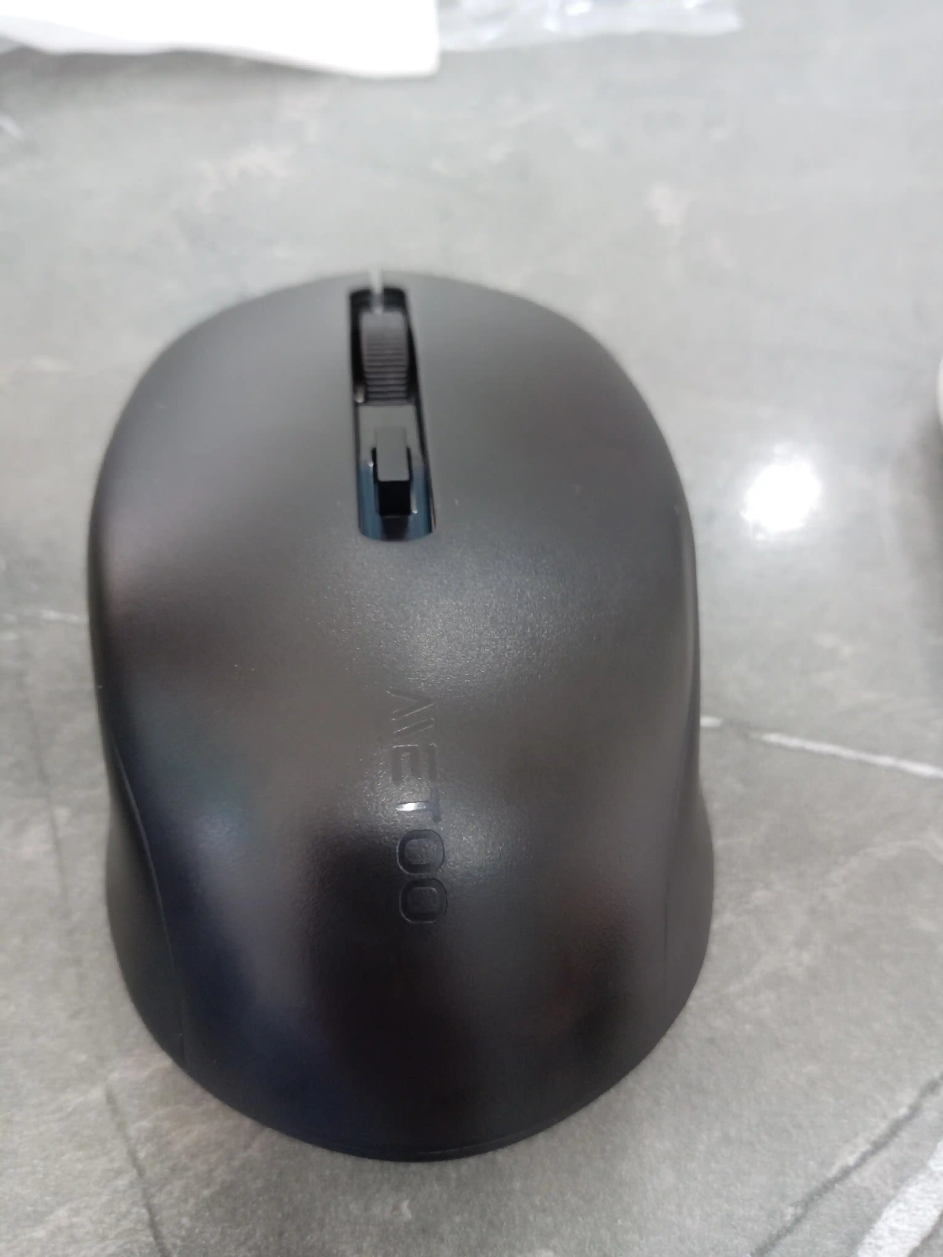 Metoo E0 2,4G + Bluetooth jim ishlovchi simsiz sichqoncha, ergonomik