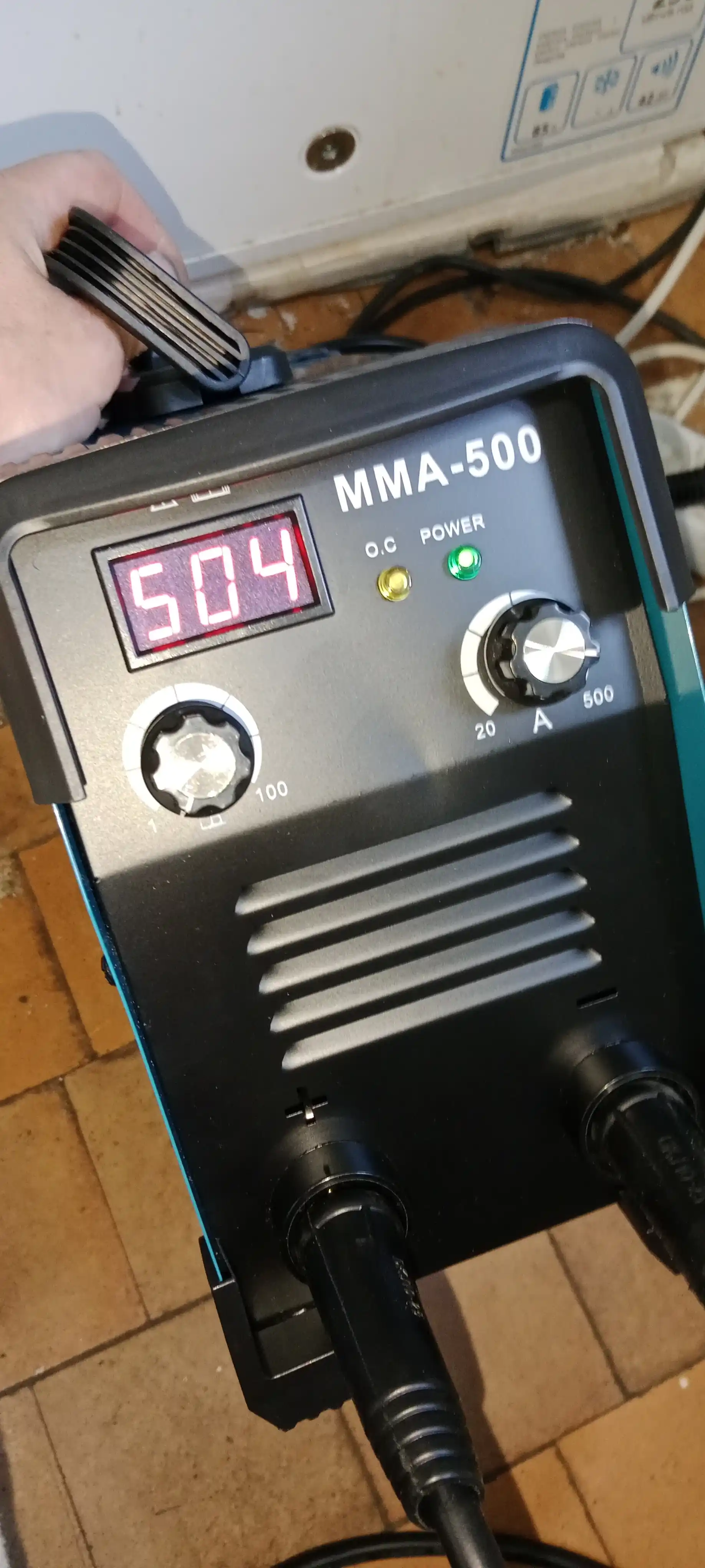 Invertor payvandlash apparati MMA-500, 500A, 4kW, 220V