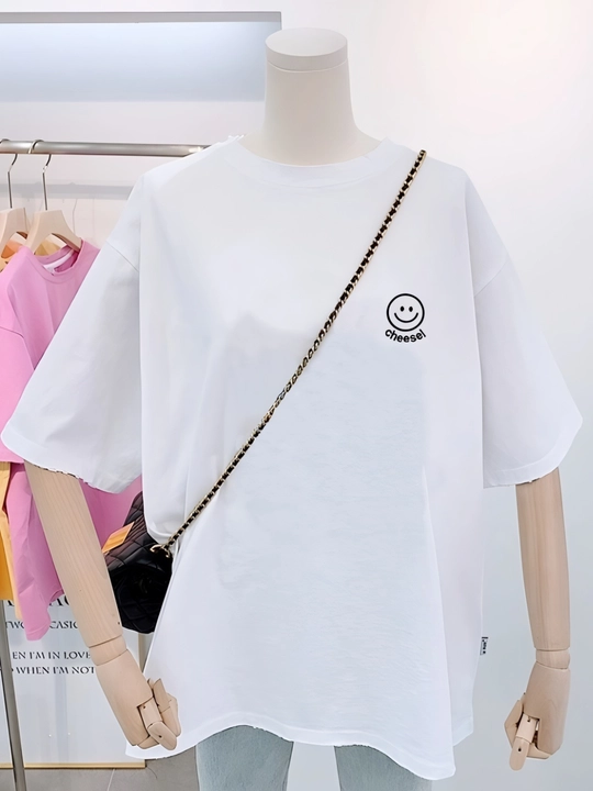 Женская футболка oversize – стильная футболка для женщин