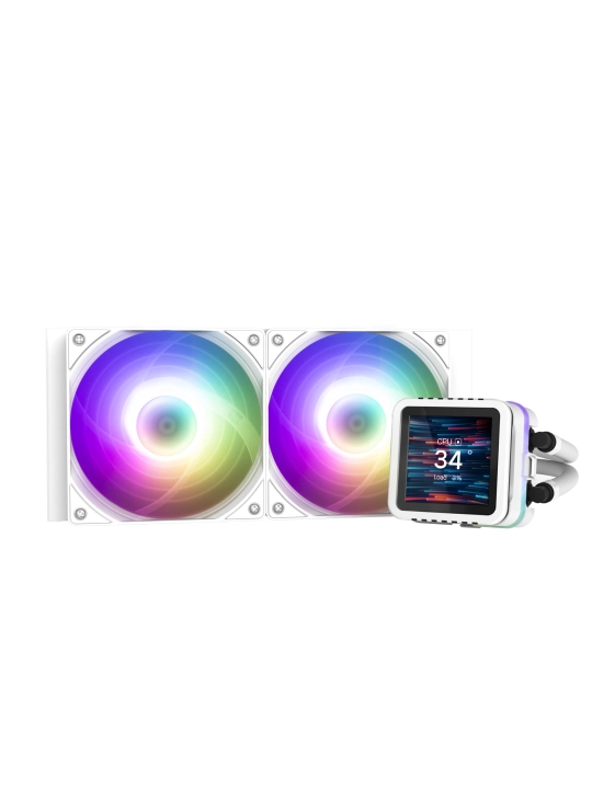 ZALMAN ALPHA2 DS24 haroratni nazorat qilish displeyli, suyuqlik bilan sovutish tizimi