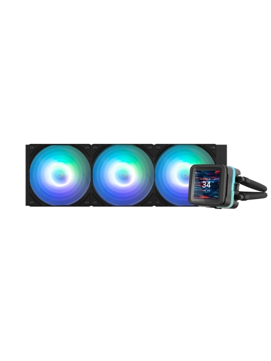ZALMAN ALPHA2 DS 36 haroratni nazorat qilish displeyli, suyuqlik bilan sovitish tizimi