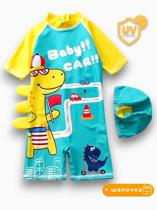Купальник для мальчиков, 2-10 лет, купальный костюм для мальчика