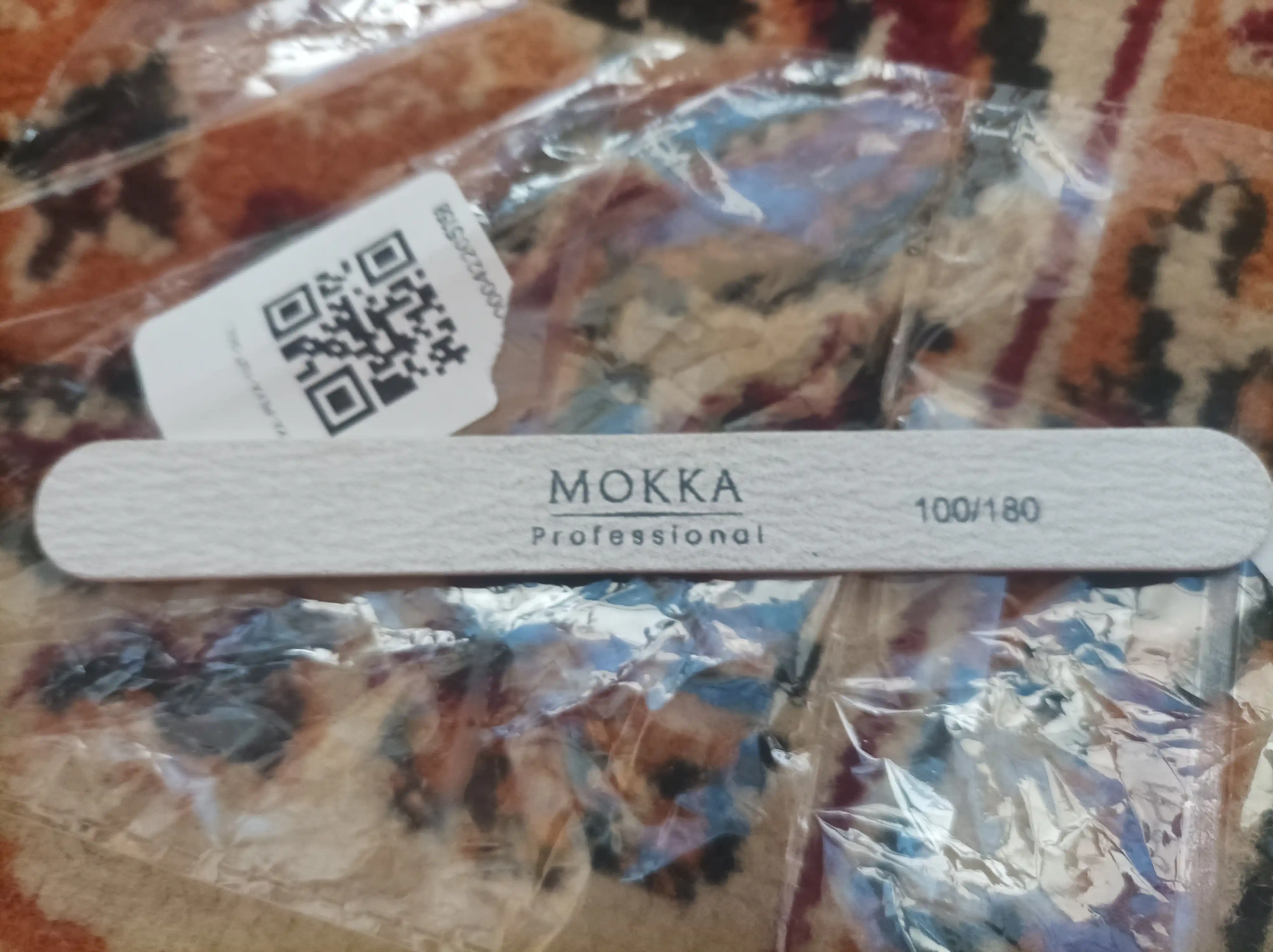 Пилка для ногтей, пилки для маникюра, на деревянной основе MOKKA