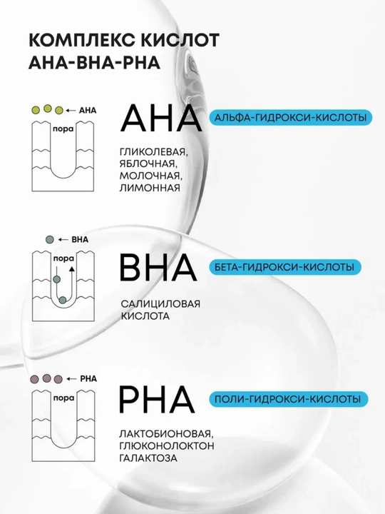 Крем для лица AHA-BHA-PHA SelfieLab, с SPF дневной, 50 г, SelfieLab