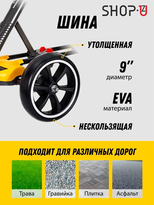 Детский электромобиль Lamborghini, Go-kart, трактор, с радиоуправляемым пультом