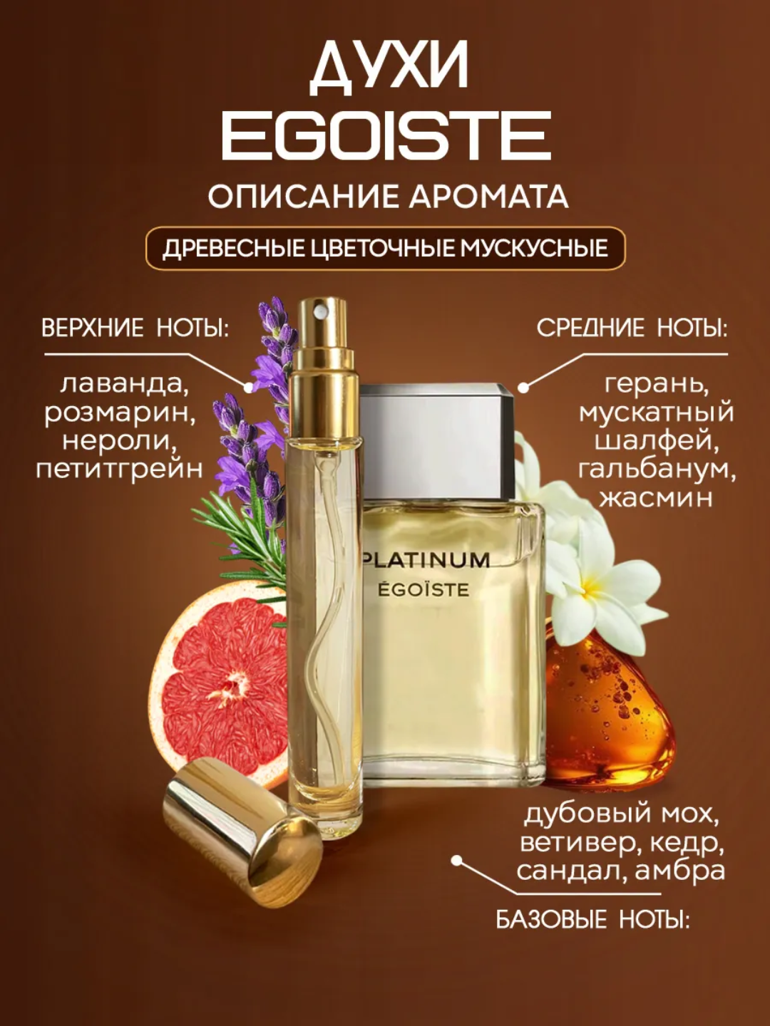 Egoiste Platinum Chanel Erkaklar parfyumi maxsus flakonlarda, Labor Parfum