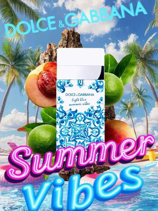 Туалетная вода Light Blue Summer Vibes Dolce&Gabbana, 5-100 мл - 