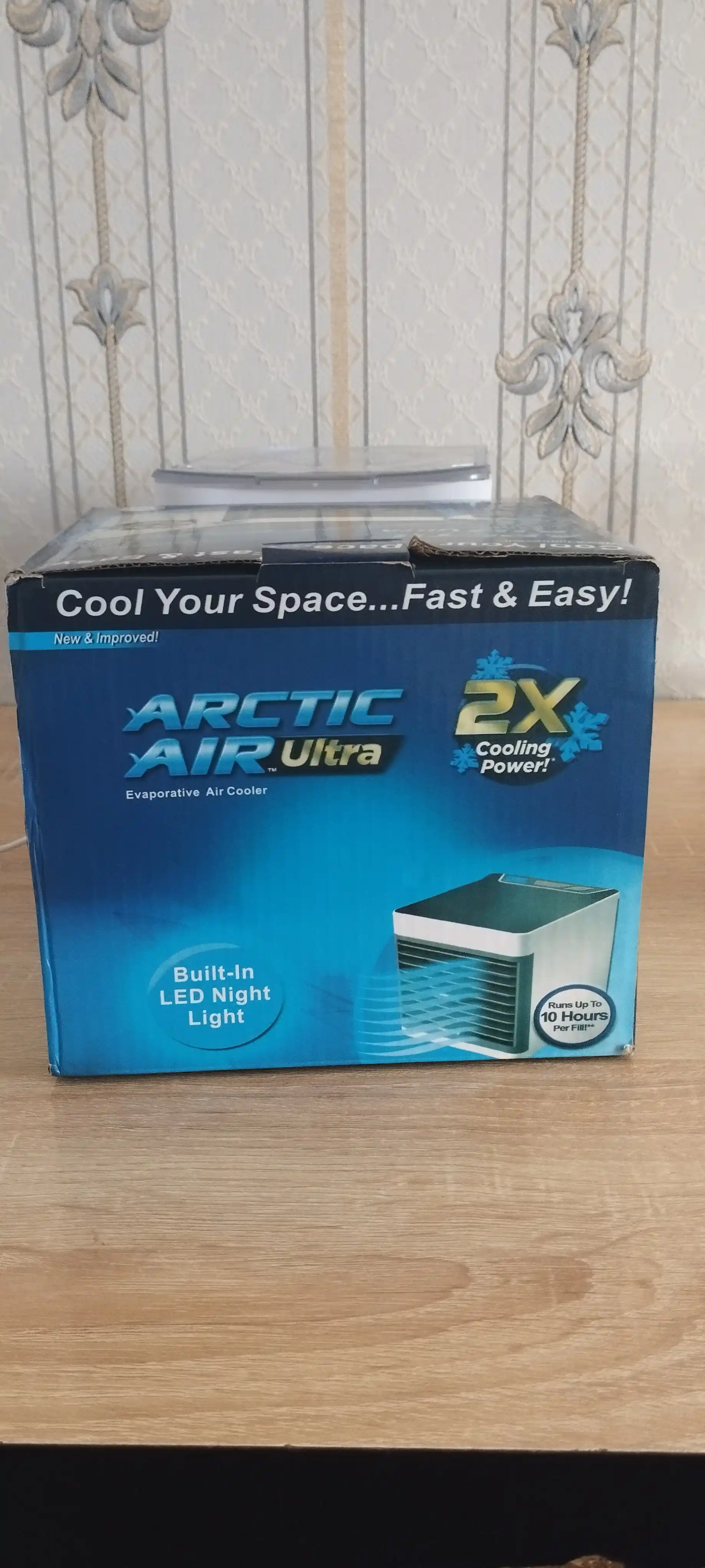 Mini konditsioner, namlagich va havo sovutgich Arctic Air, portativ 4 tasi 1 da