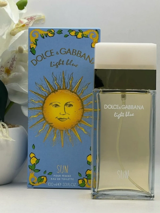 Туалетная вода женская Light Blue Sun стойкие 5, 100 мл - 