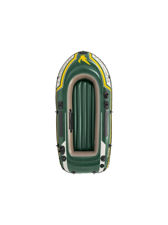 Intex 68347 puflama qayiq «Seahawk2», 236x114x41 sm, eshkak 59623, nasos 68612, 240 kg gacha