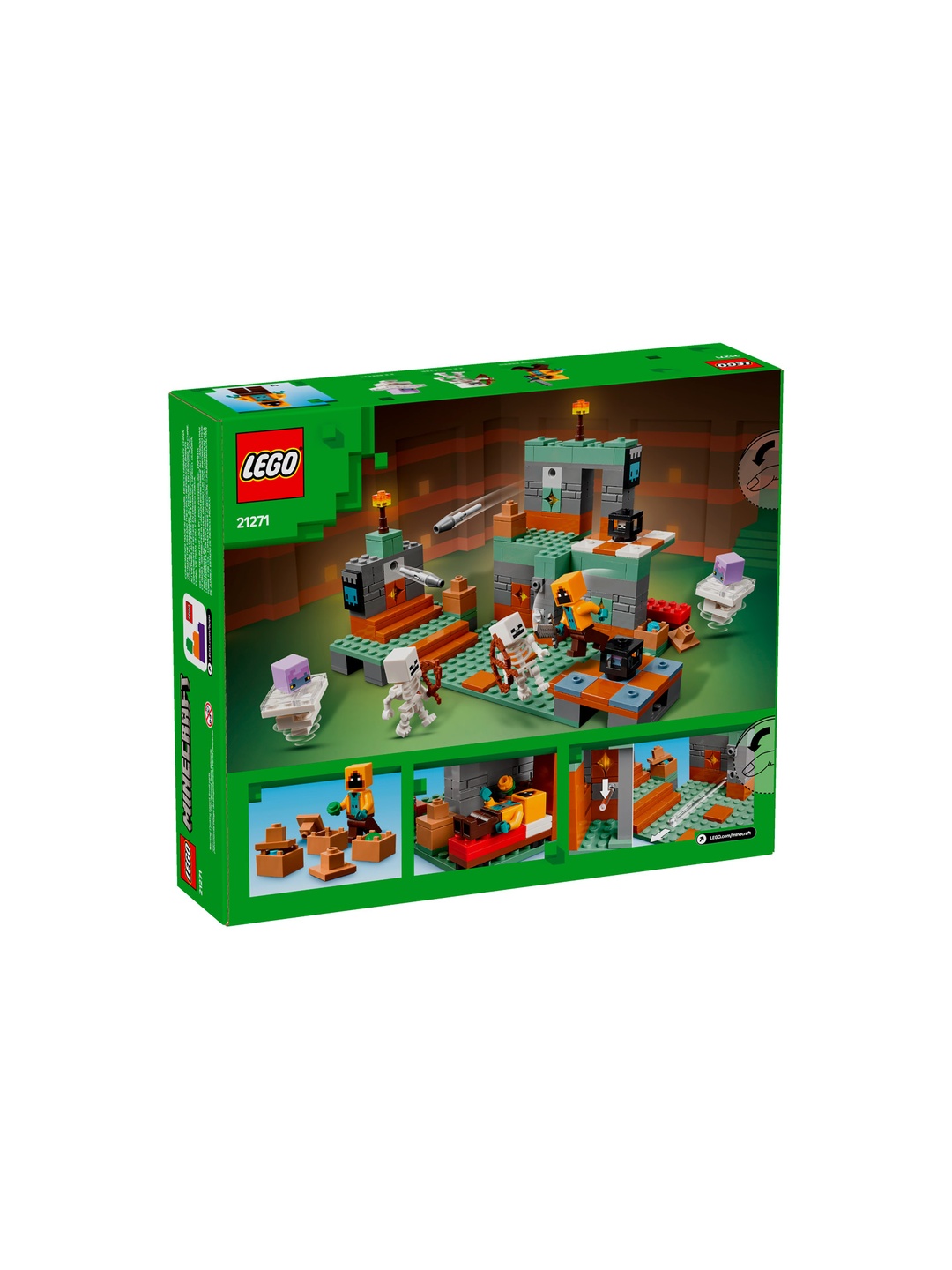 Конструктор LEGO Minecraft 21271 Судебная палата, 322 детали