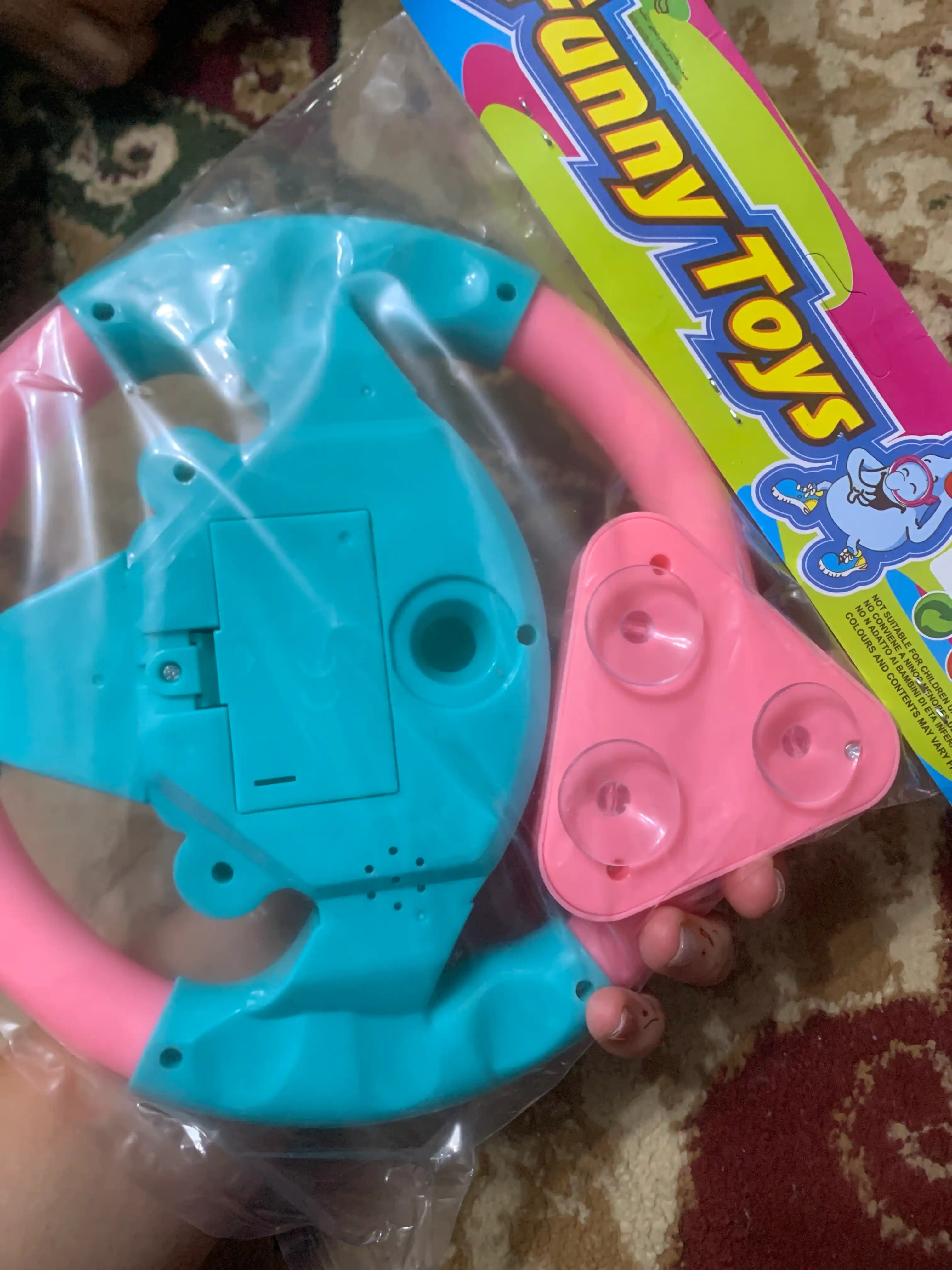 Интерактивный руль для детей Funny Toys