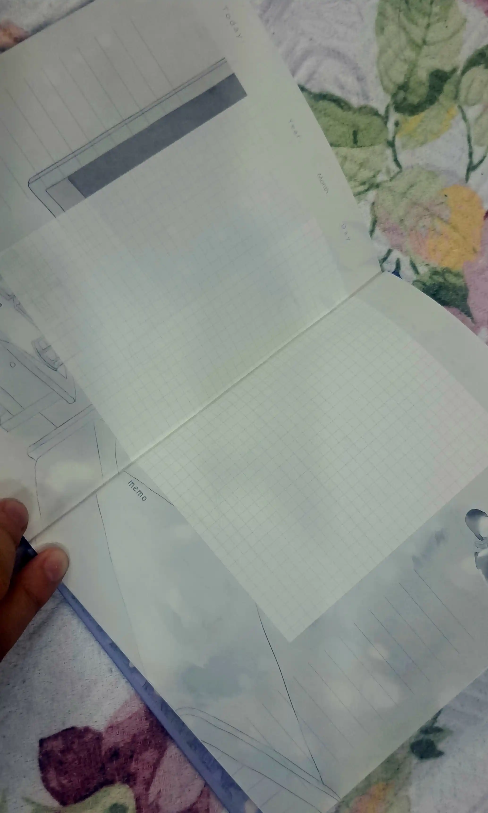 Dizaynlik bloknot va skechtbook skrabbuking uchun, daftar muqovasi qattiq