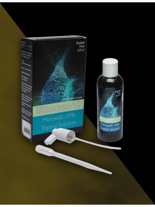 Миноксидил 10 Mitoxess Minoxidil Topical Solution USP, для роста волос и бороды, 60 мл