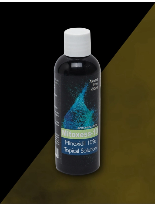 Миноксидил 10 Mitoxess Minoxidil Topical Solution USP, для роста волос и бороды, 60 мл