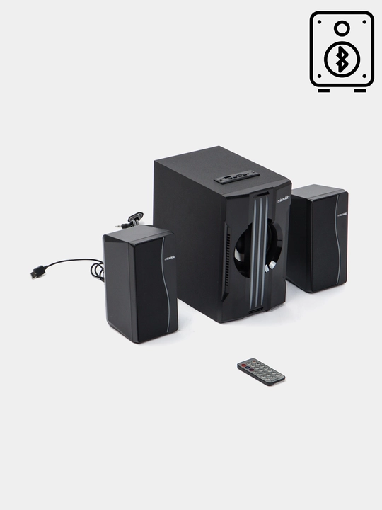 Сабвуфер Microlab G200BT, 2.1, 25W RMS, 2×15W + 15W, Bluetooth 5.0, USB, SD, AUX