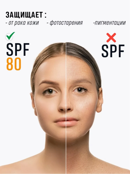 Солнцезащитный крем Dr.agon Sun Cream SPF 80 PA+++, витамин E, кокосовое масло, 150 мл