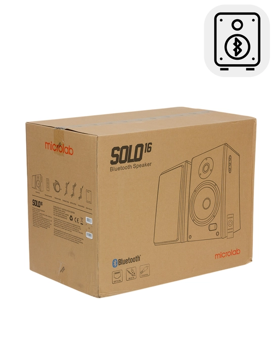 Сабвуфер Microlab Solo 16 / 2.0 / 50W RMS (2×25W) / Bluetooth 4.0 / RCA /Деревянный корпус
