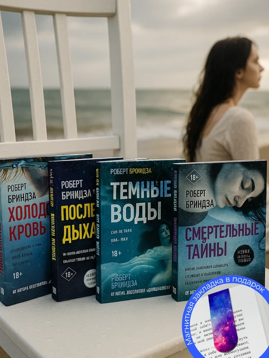 Komplekt iz 3-kh knig, Smertel'nyye tayny, Posledneye dykhaniye, Kholodnaya krov', Temnyye vody - 