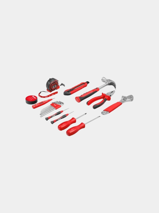 Ronix RS-0003 20 dona qo‘l asboblari to‘plami – ko‘p funksiyali, uy va sanoat uchun