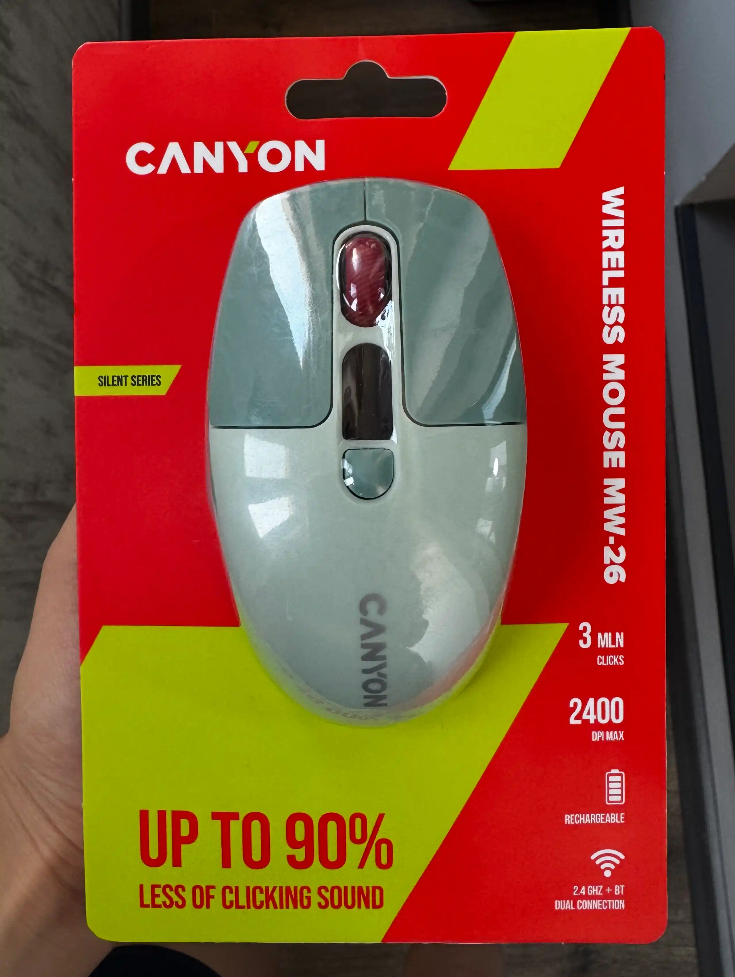 Simsiz sichqoncha kompyuter uchun CANYON MW-26