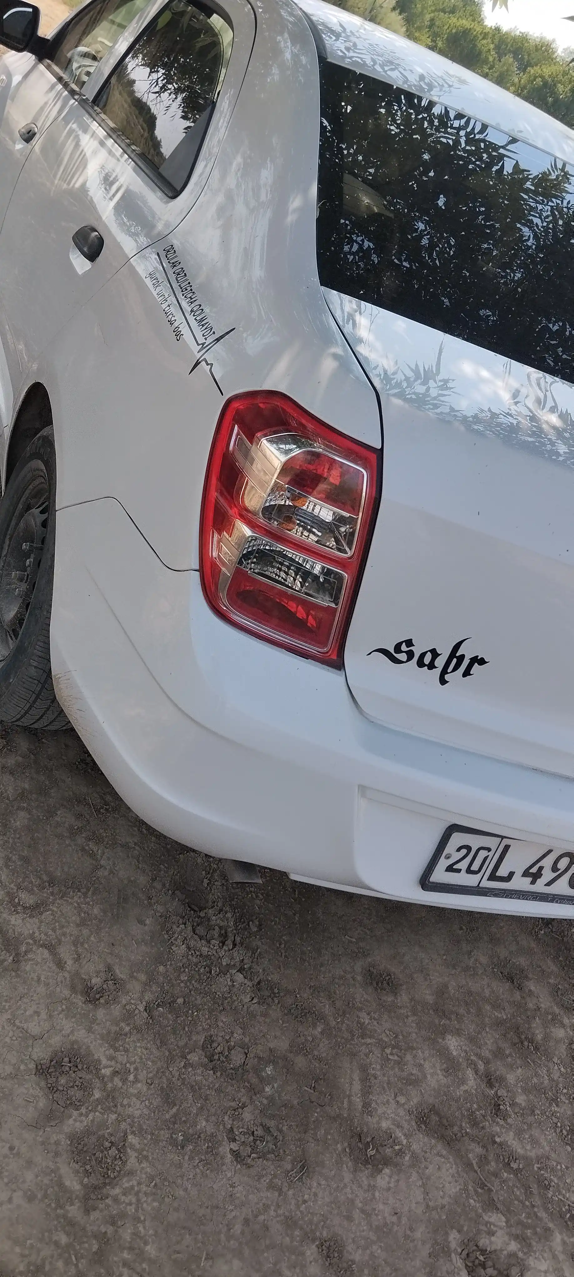 Автомобильные наклейки Sabr