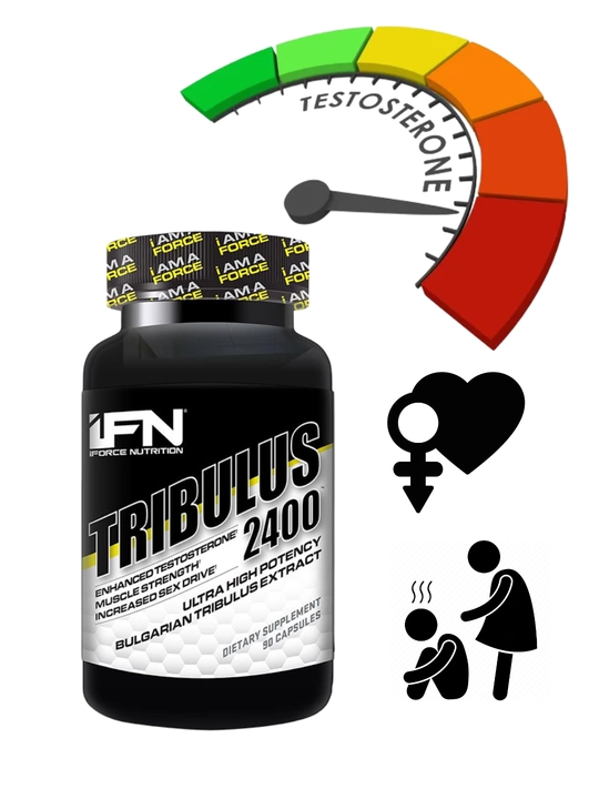 IFN TRIBULUS 2400 mg 90 caps тестостерон бустер - 