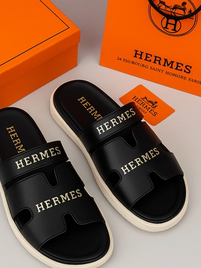 Женские тапочки Hermes, женская обувь для девочек, для улицы и путешествий — TRENZA-HERMESR-ЧЕРН-39
