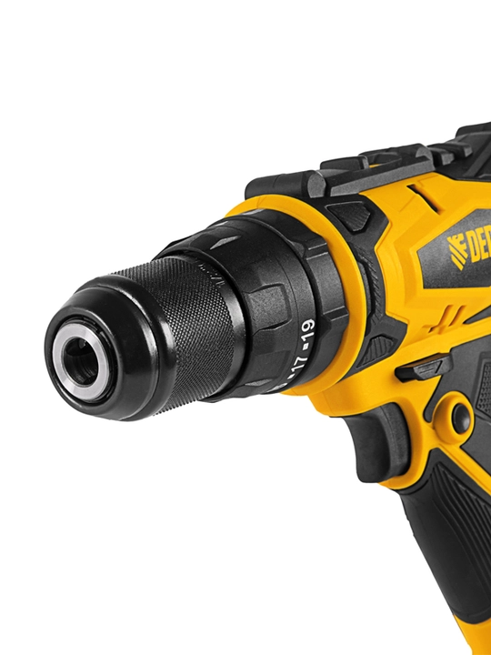 Дрель-шуруповерт DENZEL ISD-300-13, сетевая, ударная 26211