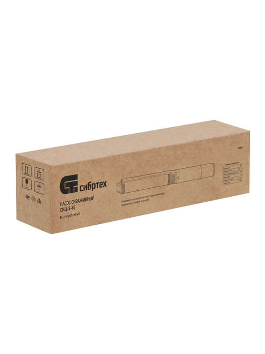 SIBRTEX CNS-3-65 quduq nasosi, diametri 3," 800 Vt, 2800 l/soat, bosimi 65 m, 97294