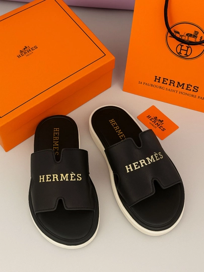 Тапочки женские Hermes, для девочек, для улицы и путешествий — TRENZA-ХЕРМИС-ЧЕРН-36