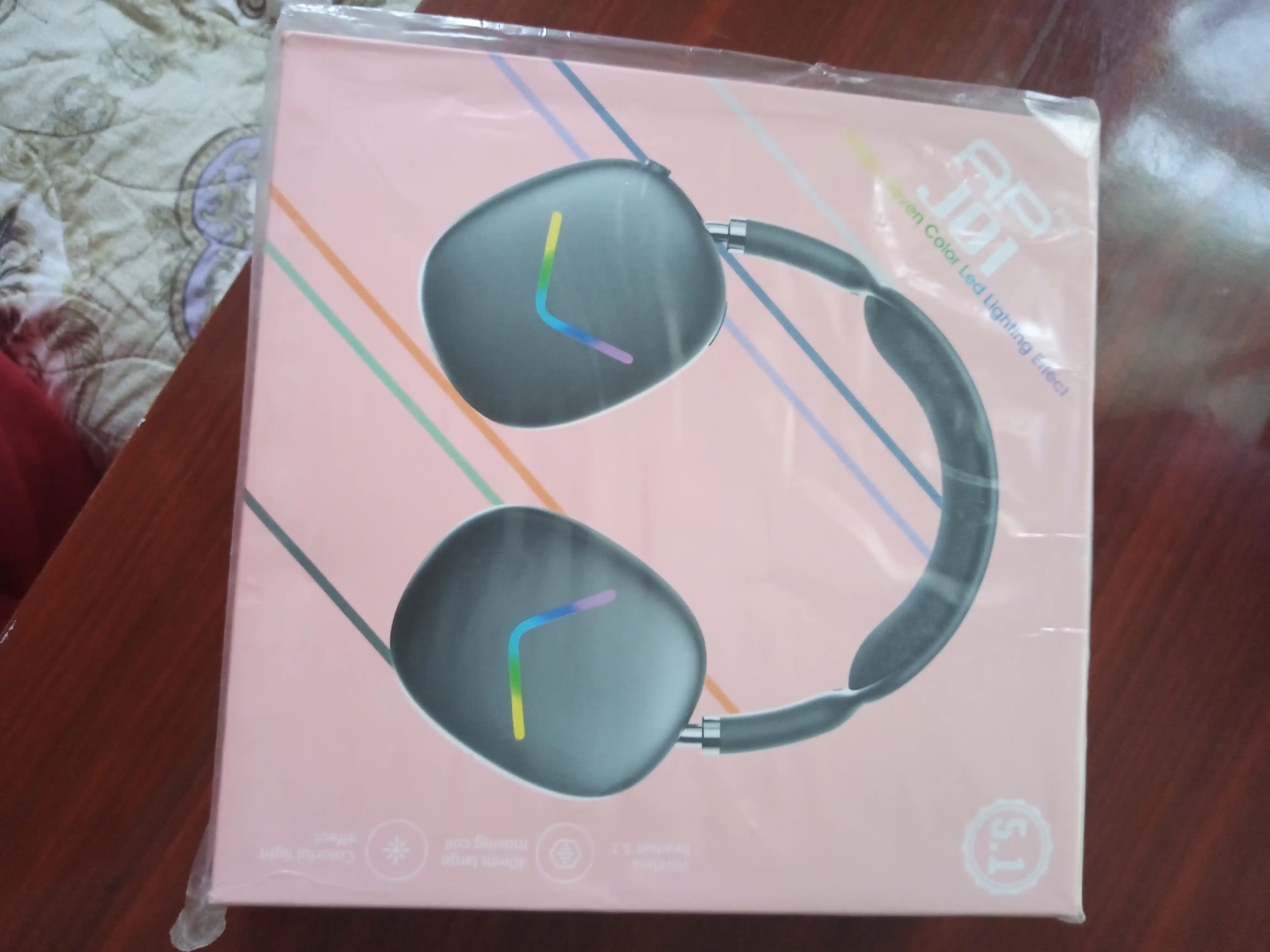 Simsiz quloqchinlar "P9 Bluetooth", "Pods Max RGB AP J01", mikrofon bilan