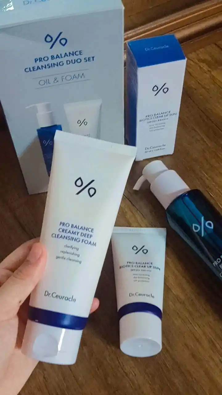 Набор косметики для умывания Dr.Ceuracle Pro Balance CleansingDuo, гидрофильное масло, пенка