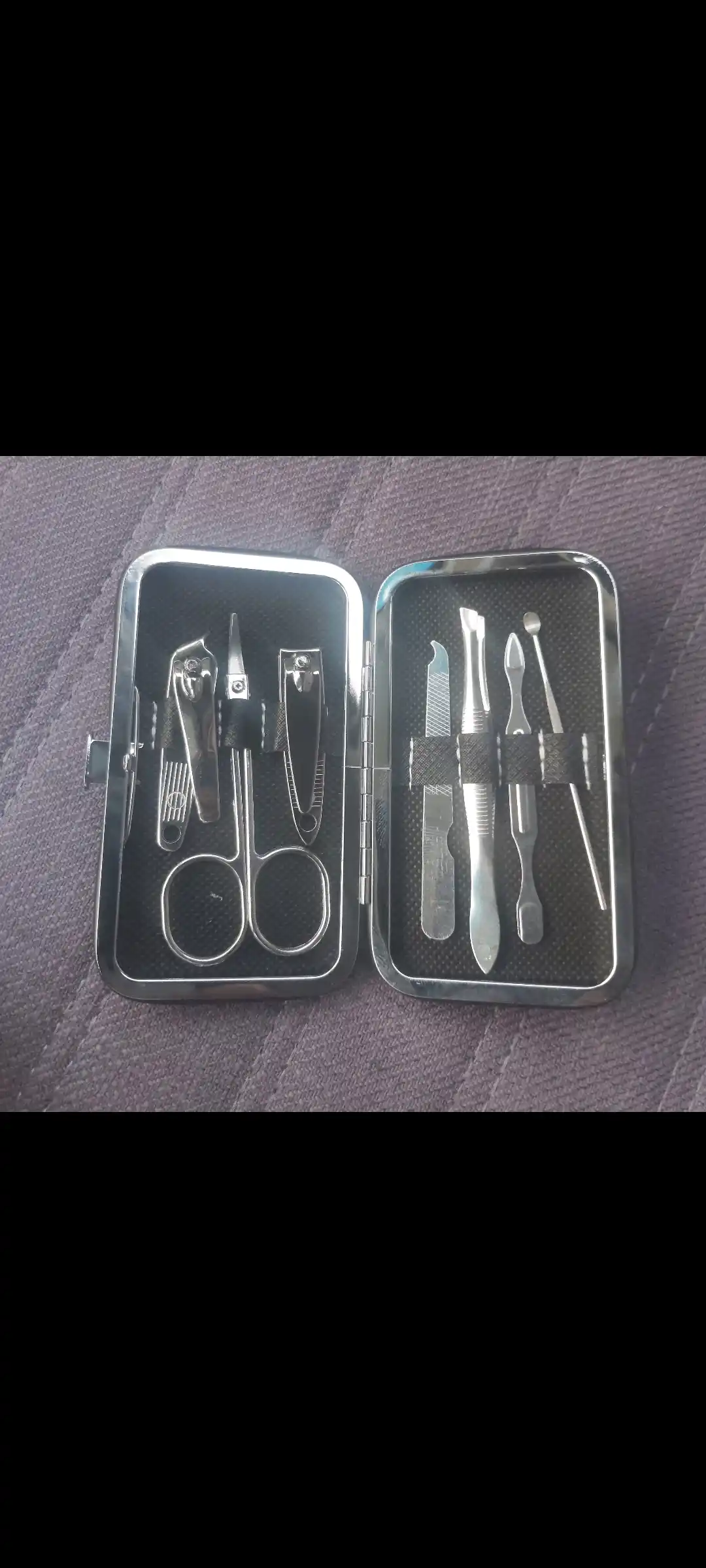 Professional manikyur va pedikyur to'plami, 19 ta element