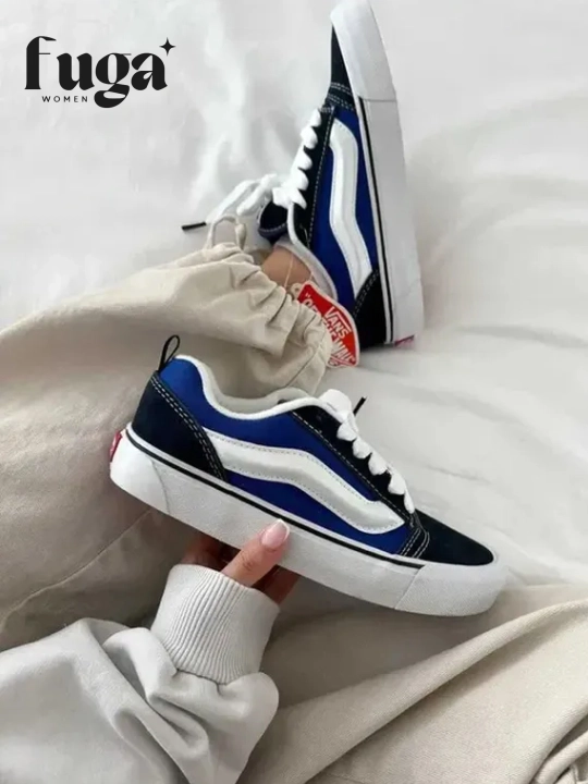 Vans uslubidagi ayollar kedi – faollik va uslub uyg‘unligi