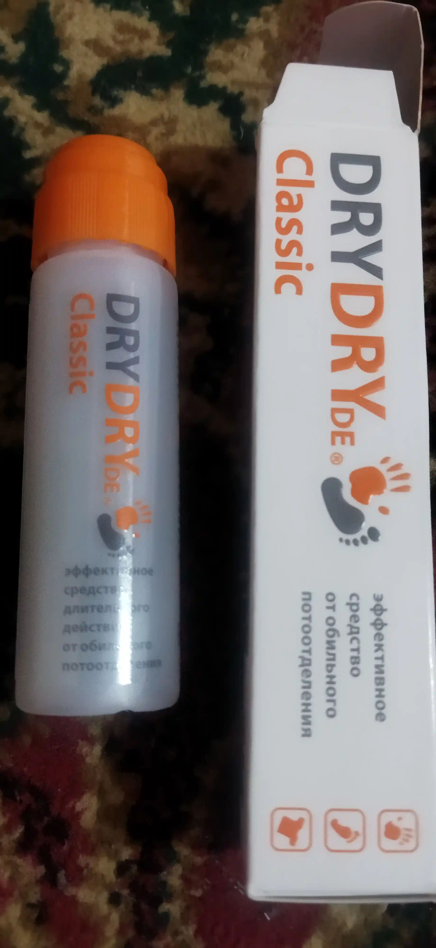 Дезодорант-антиперспирант Dry Dry de Classic, от пота и запаха