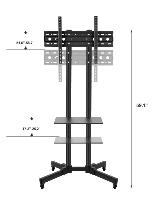 Кронштейны для телевизора 32" до 75", кронштейн для телевизора и монитора
