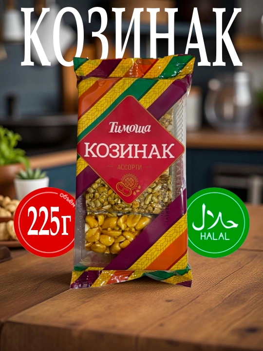 Kozinak assorti «Timosha», 225 g - 