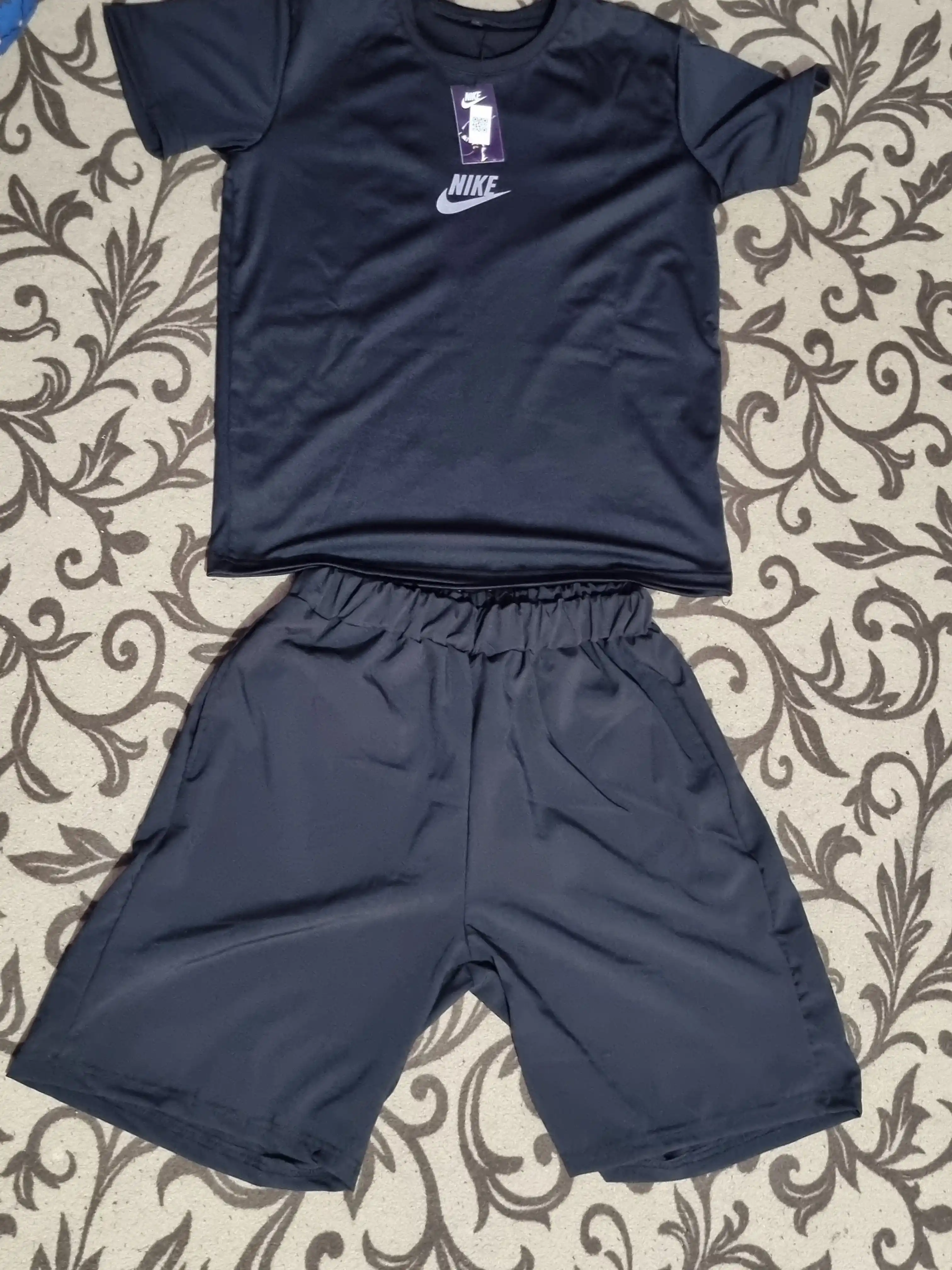 Erkaklar sport kiyimi, 3 tasi 1 da, 46-56 o'Ichamlar, S-XXXL malomerka, futbolka+shortik