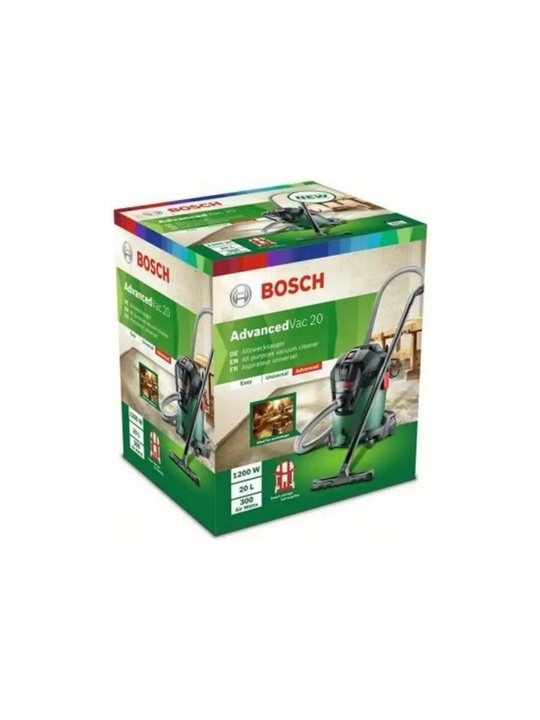 Строительный пылесос Bosch Vac 20: мощь, чистота, универсальность – для стройки и гаража