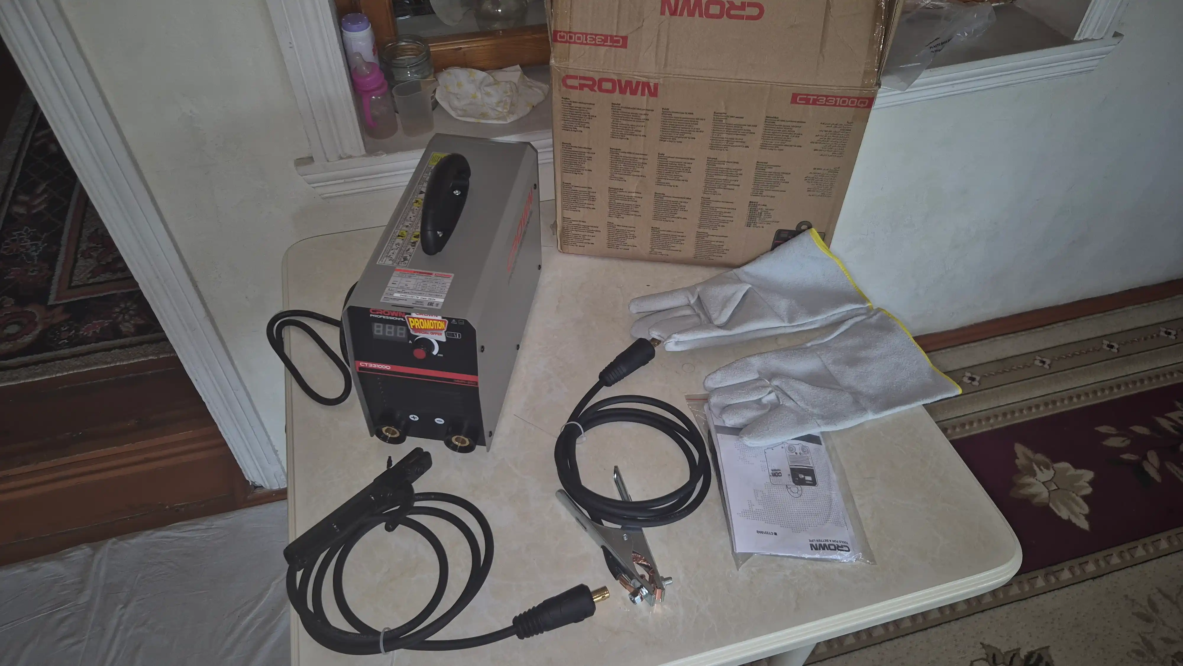 Сварочный аппарат CROWN CT33100, 200A/5