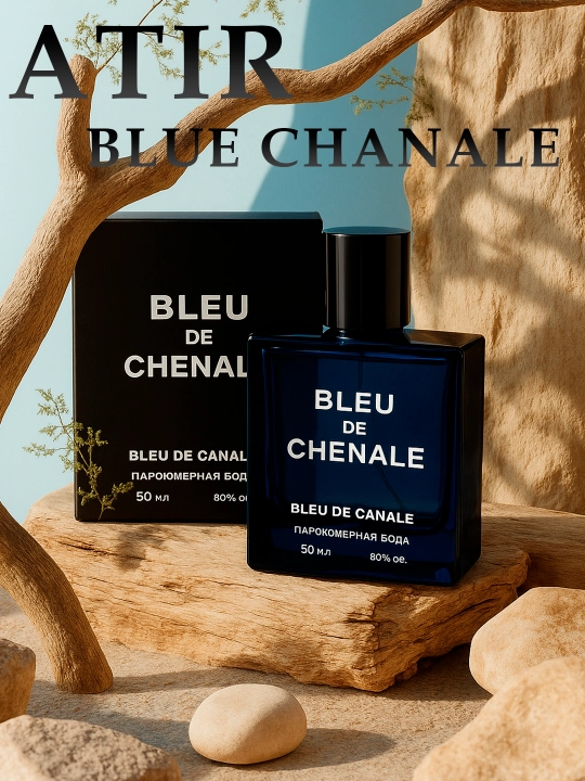 Erkaklar uchun atir,  blue de chanel 50 ml - 