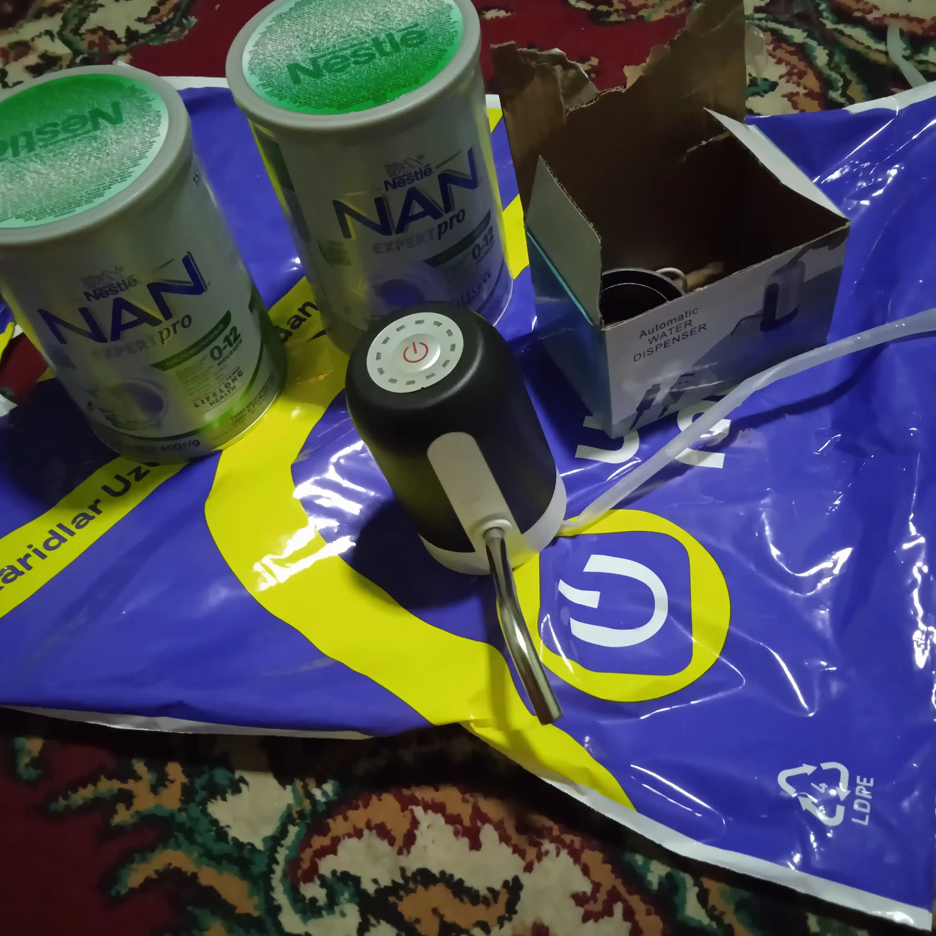 Смесь сухая для детей Nestle Nan, кисломолочный, (0-12мес) 400 г