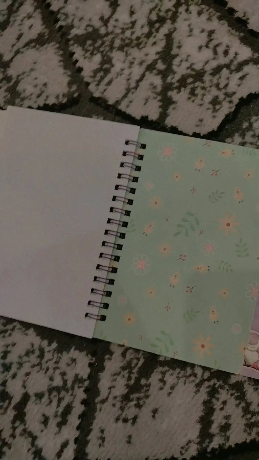 Bloknot stiker bilan Kuromi Sanrio, stiker kitobi, o'lchami 16 * 12 sm
