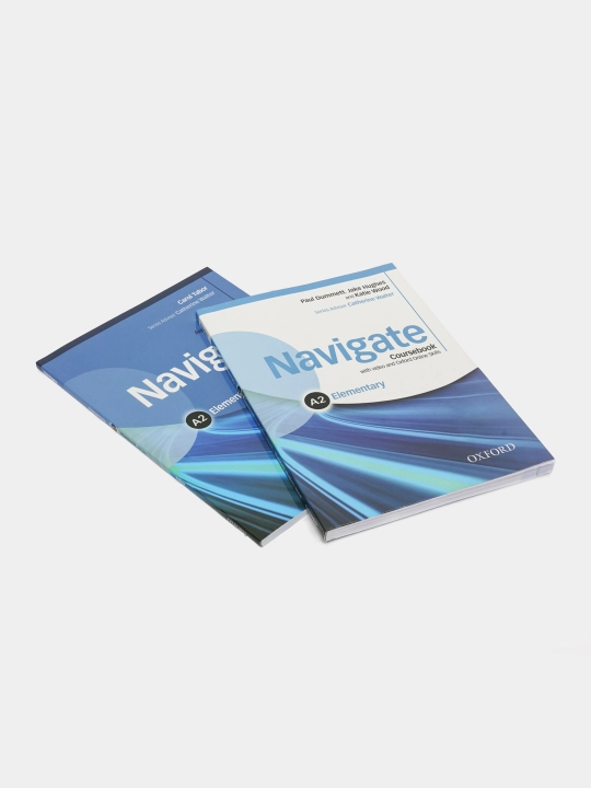 Navigate, Coursebook with workbook, изучения английского языка, учебник